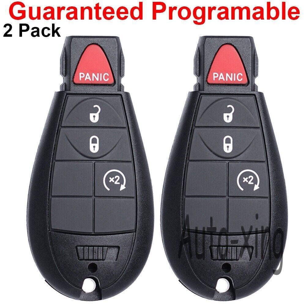 2 For 2013 2014 2015 2016 2017 2018 2019 for Dodge for Ram 1500 2500 Remote Car Key Fob Q