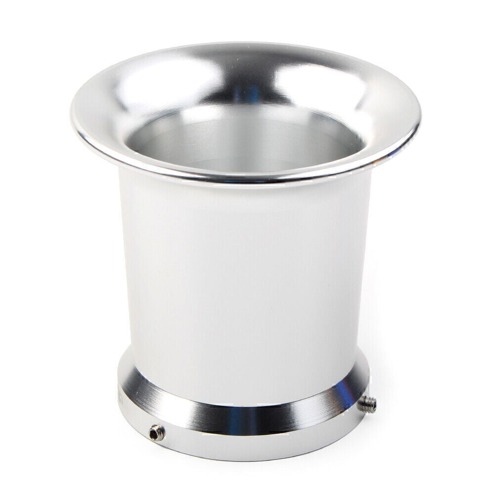 Silver 55mm Carburetor Air Filter Velocity Stacks Wind Horn Cup fit PWK 32/34mm