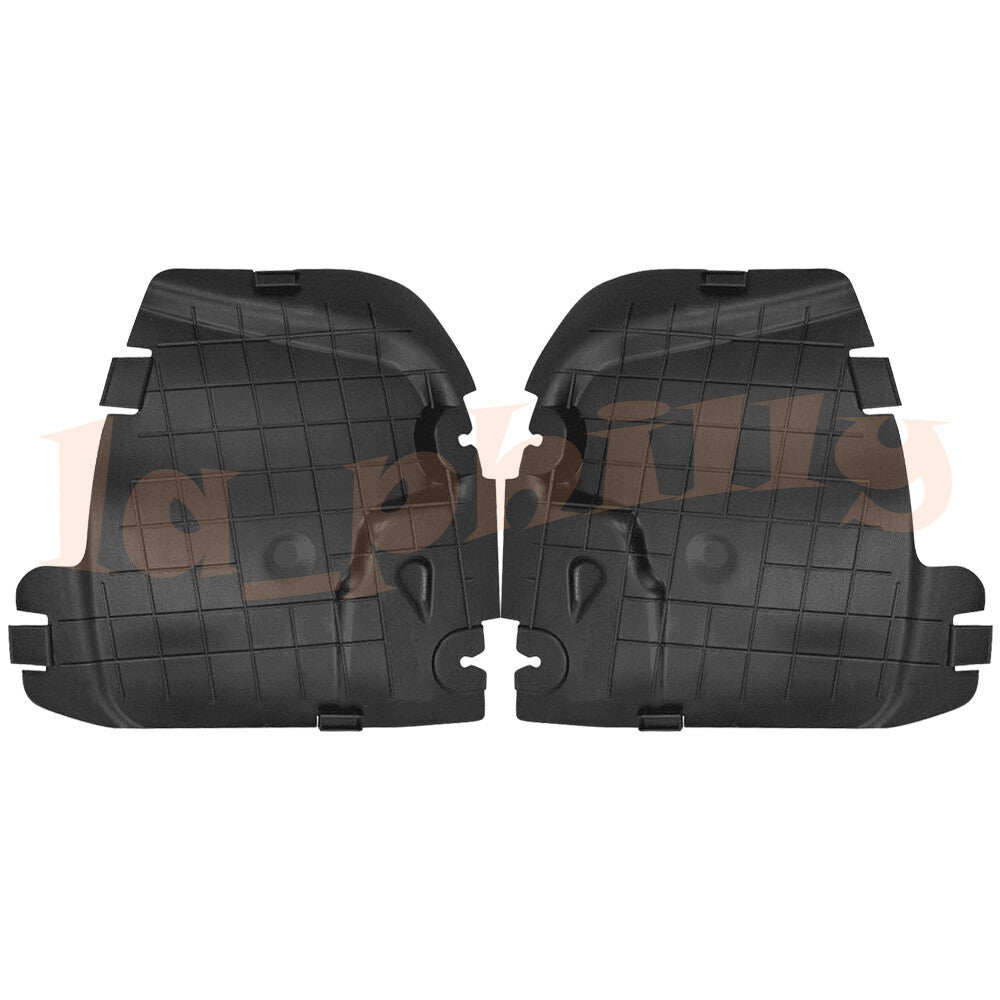 2x Right  Left for Mercedes for Benz C300 Fender Access Cover Servicing Flap Black Q