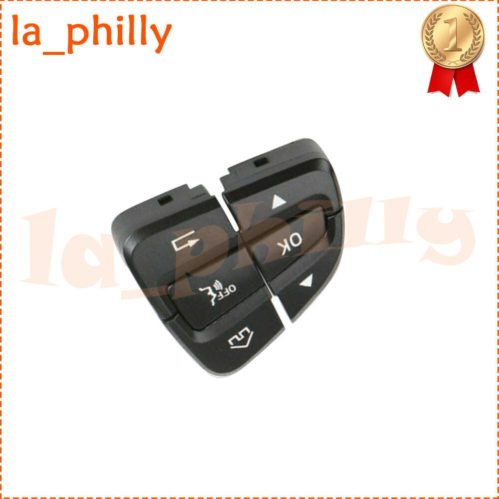 Steering Wheel Switch Button Cover Repair Kit for Benz W205 C-class Left Side Q