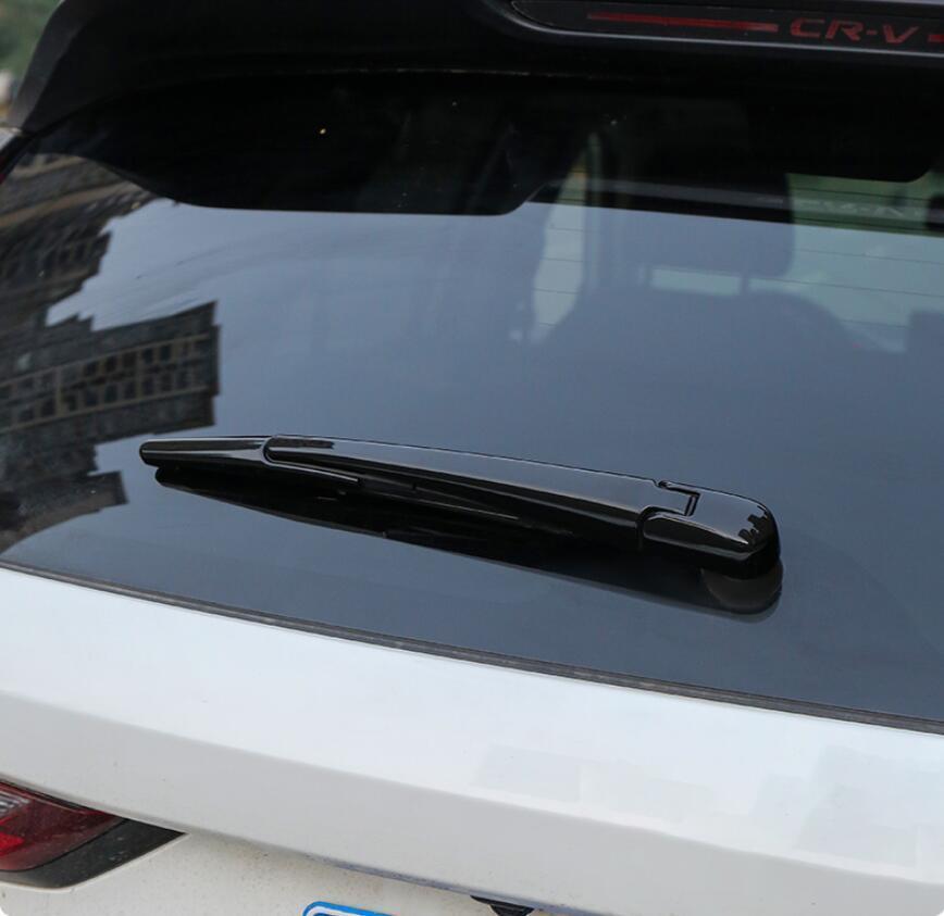 for Honda CR-V 2023-2024 Glossy Black Rear Window Rain Wiper Blade Cover Trim 3x