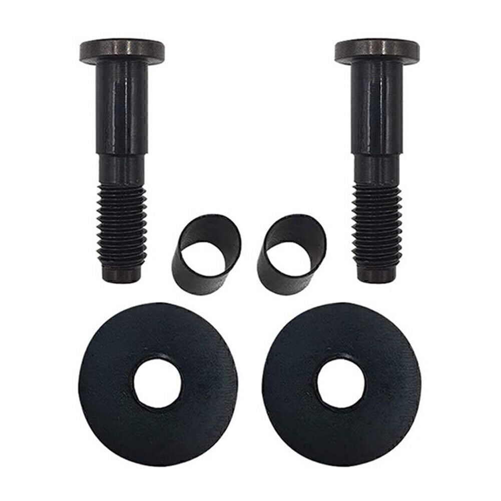 for Chevy for GMC for Cadillac for Hummer Black 2x Tailgate Door Latch Striker Bolt Set Q