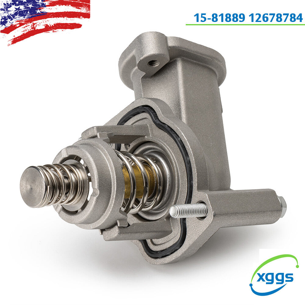Engine coolant thermostat housing assembly suitable for 16-20 CT6 and 20-22 for Cadillac CT5. Q