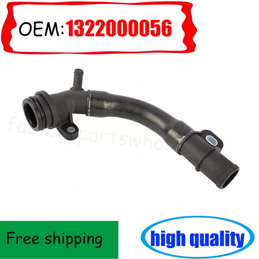 Engine water pump hose 1322000056, suitable for 2008-15 for Benz for Smart Fortwo 1.0L L3. n
