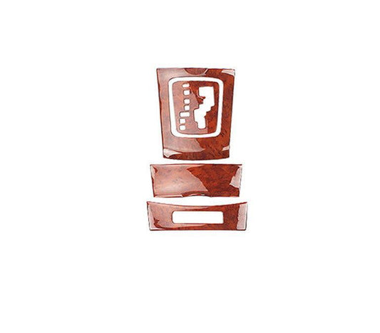 for Toyota for Corolla AT 2009-2013 Peach Wood Grain Center Console Gear Shift Panel