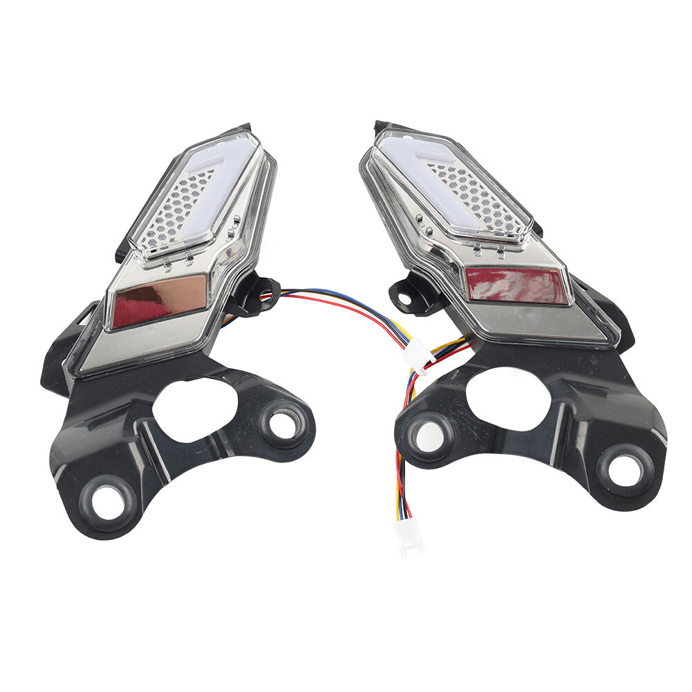 Front Turn Signal Light Indicator Lamp Red Flowing for Yamaha XMAX 300 2023-2024 Q