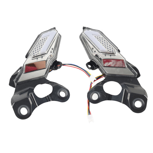Front Turn Signal Light Indicator Lamp Red Flowing for Yamaha XMAX 300 2023-2024 Q