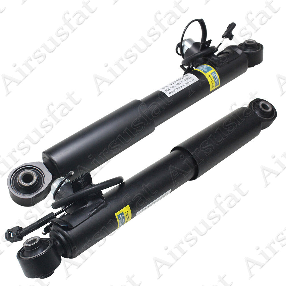 2x Rear LeftRight Shock Absorbers with Electric for Lexus RX350 RX450h 15-19