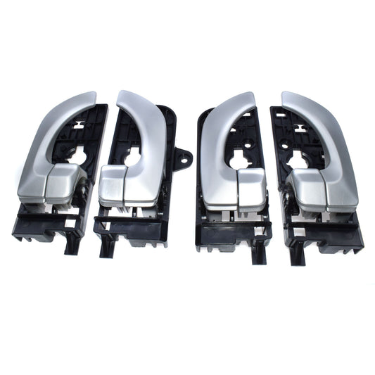 Set of 4 front and rear interior door handles for for Hyundai 2006 - 2008 Sonata 826103K020- v