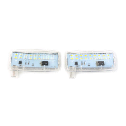 Fit for BMW E88 E93 LCI for Rolls-Royce 2x Error Free LED SMD Vanity Mirror Visor Light