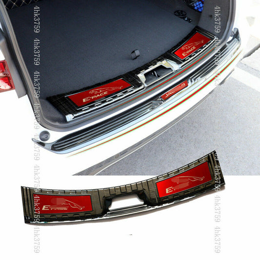 for Jaguar E-PACE 2018-2021 stainless Steel Built in Rear Bumper Protector Sill
