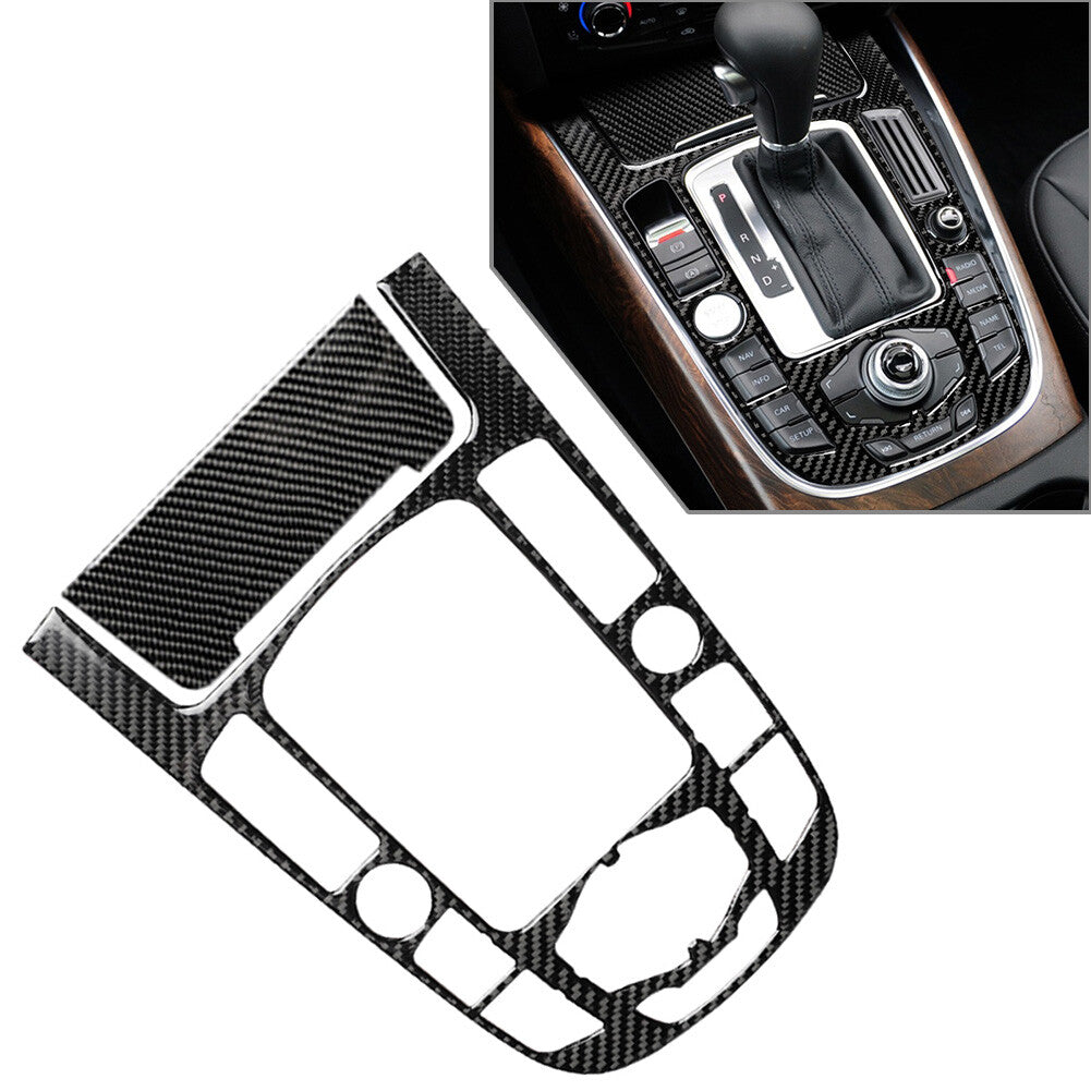 Center Console Gear Shift Panel Cover Trim Fit for Audi A4 S4 B8 B9 A5 S5 Q5 SQ5 Car