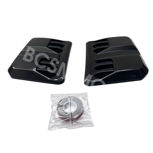 Car Air Flow Intake Hood Scoop Vent Trim Bonnet Cover Decor Accessories