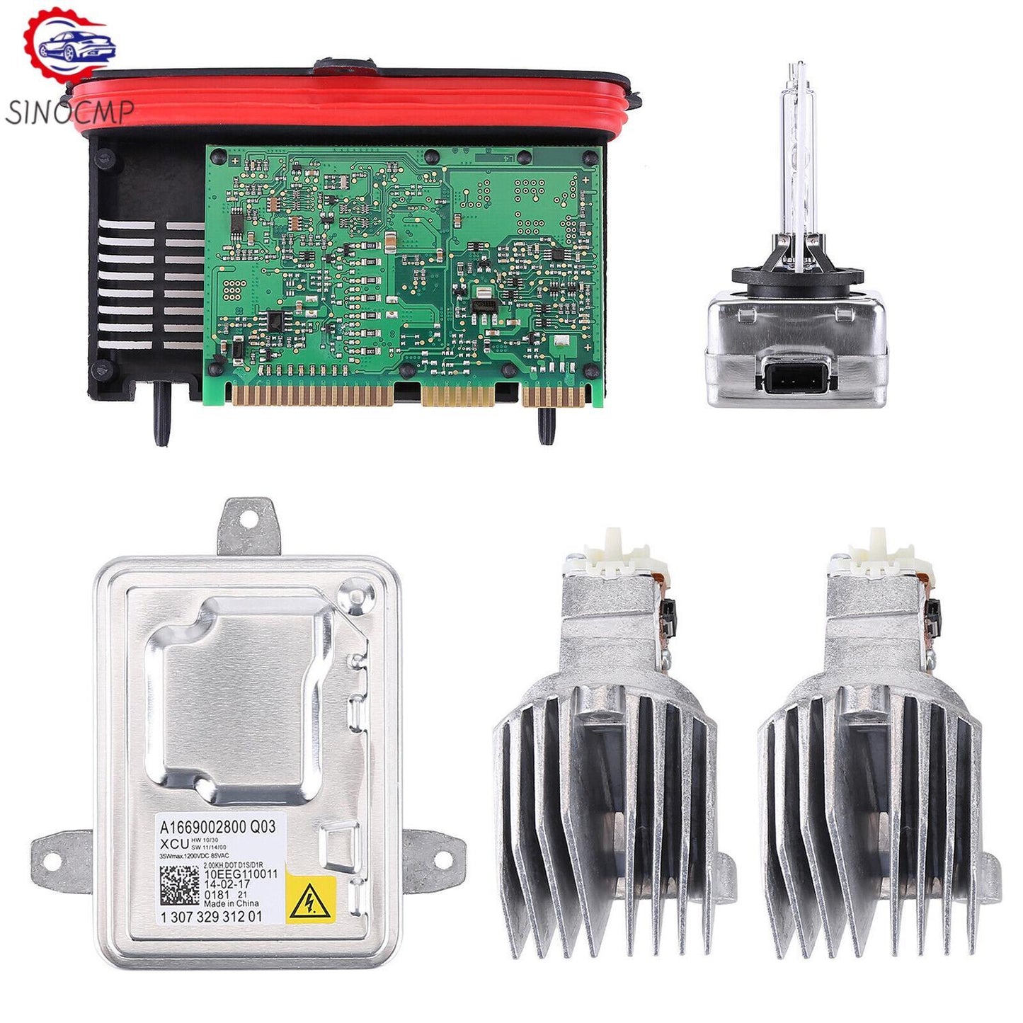 1 set Xenon Ballast Bulb LED Module Diode Kit For 14-16 for BMW 535i 528i 550i M5