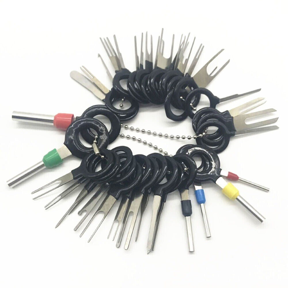 38pcs Pin Removal Tool Wiring Connector Extractor Puller For Car Terminal Repair n