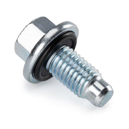 11562588 Oil Pan Drain Plug Bolt w/ O-Ring for GM for Chevrolet for Buick for Cadillac Q