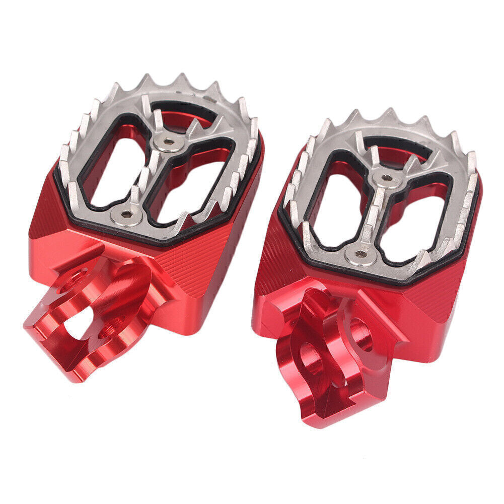 Red Racing Footpegs for Suzuki RMZ250 RMZ450 2010 2011 2012 2013 2014 2015 Q