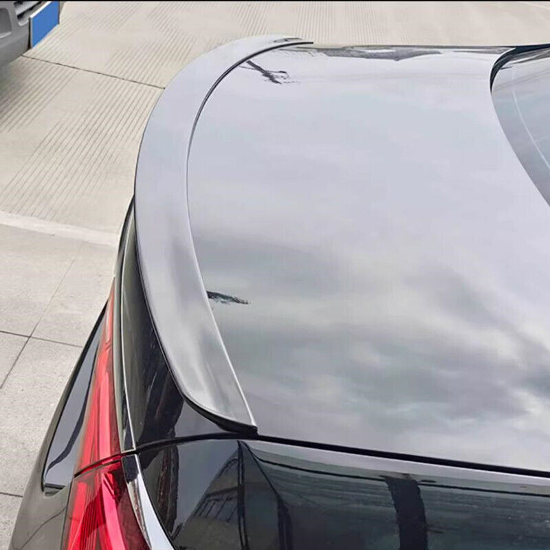 For 21-23 for Benz S-Class S580 W223 Glossy Black Rear Trunk Spoiler Lip Tail Wing B n