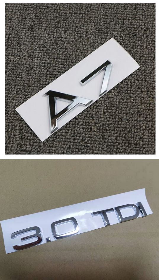 New 4x50mm silver wheel decals, rim decals, SSR wheel decals.