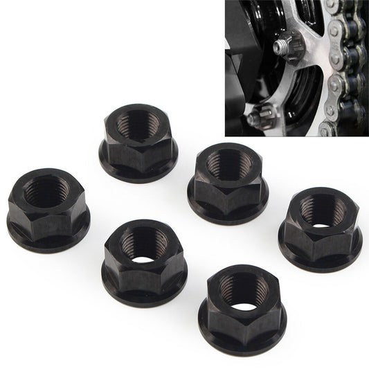 M101.0 Kettenradmuttern f¨¹r for Ducati Streetfighter Panigale V4 S Speciale Schwarz