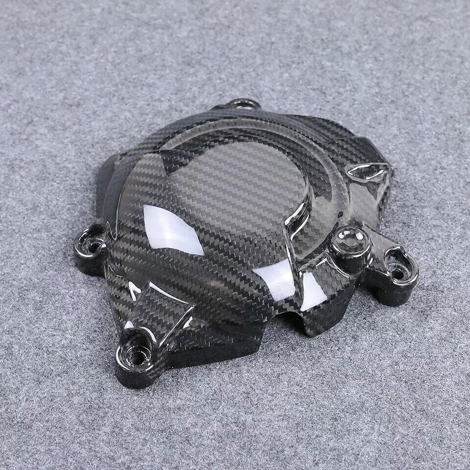 100% Carbon Fiber Engine Cover for YAMAHA YZF R3 2020-2024