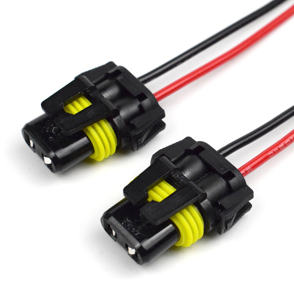 9006 9005 Socket Adapter Wiring Harness Extension Plug Connector for Headlight DRL- n