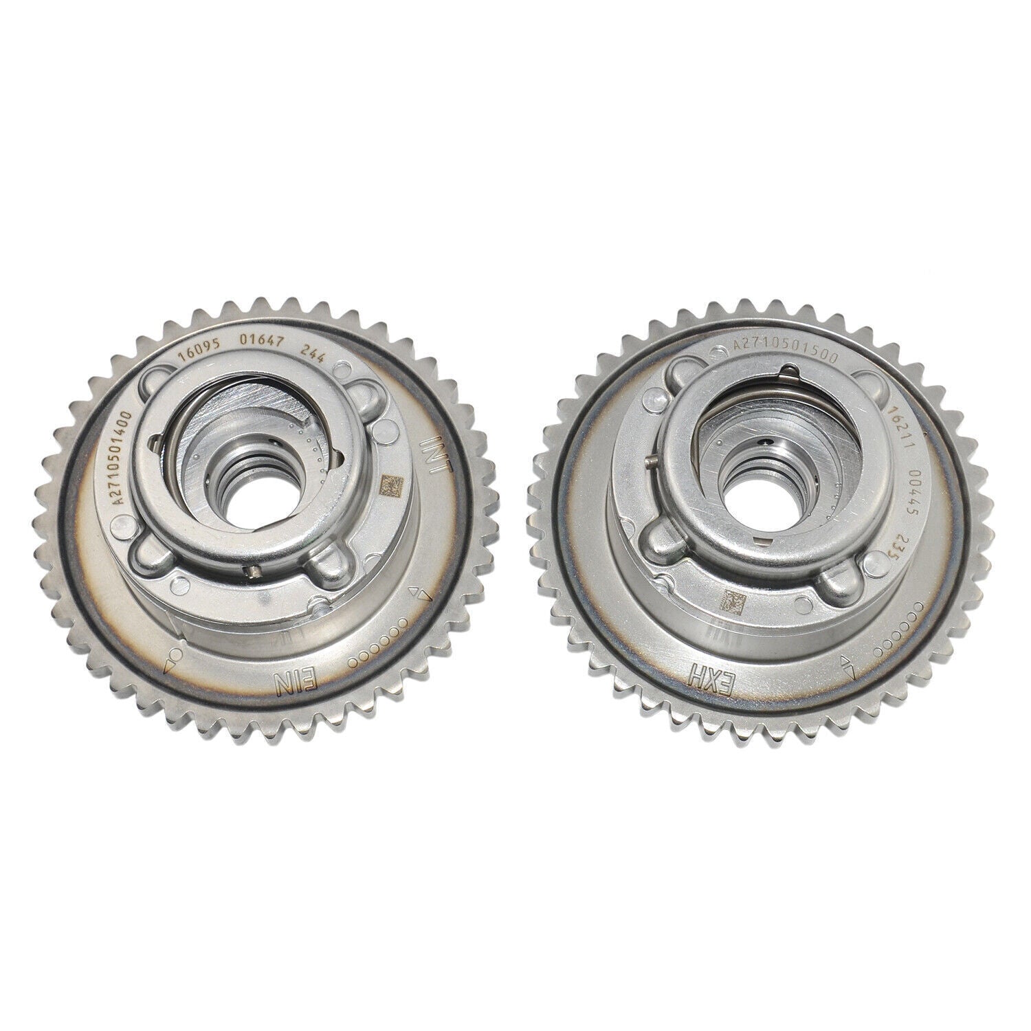 2¡ÁCamshaft Adjuster Gears Intake Exhaust A2710501400 for Mercedes-Benz M271 W204