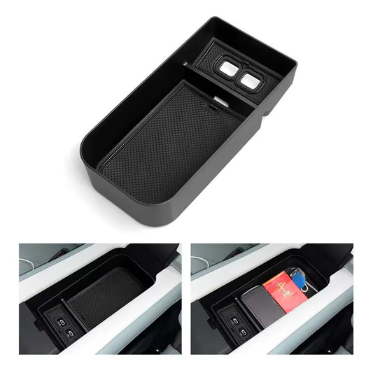 for Polestar 4 2023 2024 Center Console Armrest Storage Box Car Tray