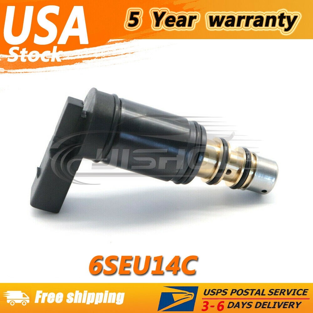 7SEU16C AC compressor solenoid valve is suitable for VW MK5, MK6, for Jetta , and for Passat . 6SEU14C Q