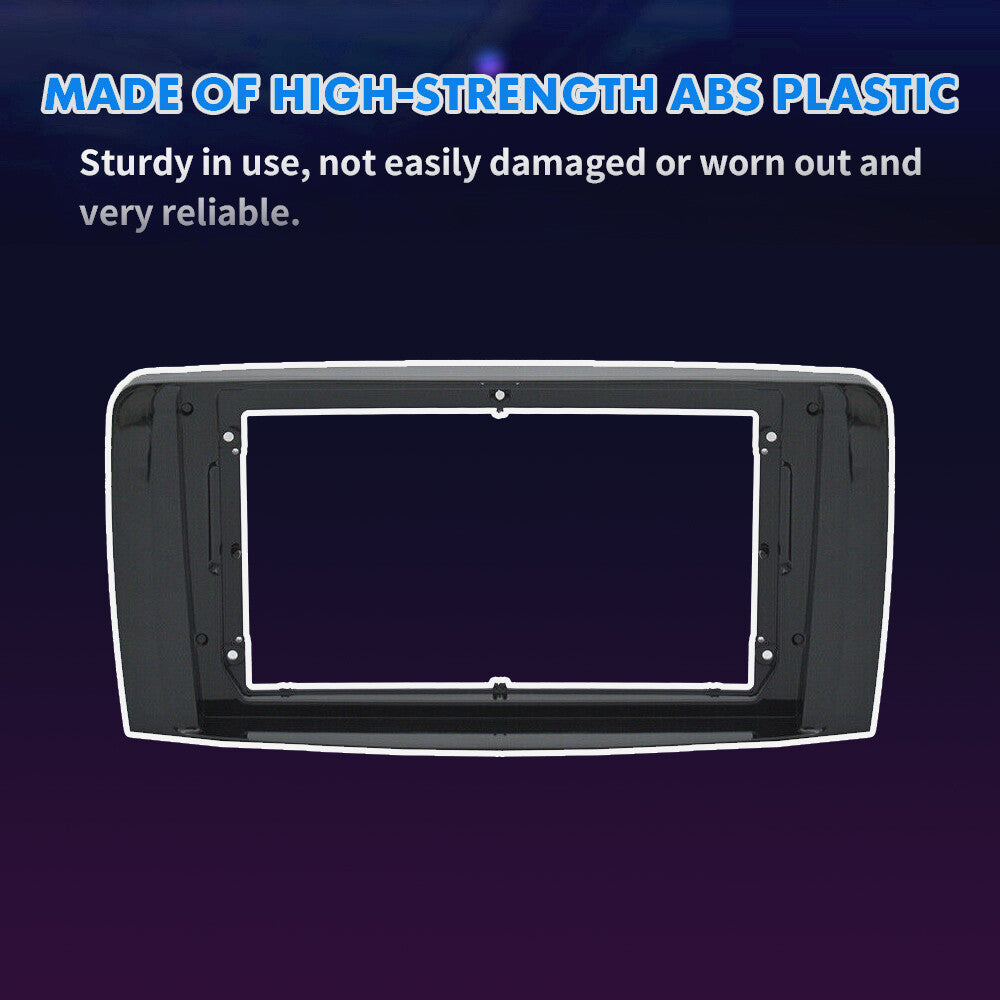 Fascia car stereo radio panel dashboard frame 9-inch for 07-11 R-Class R300- n
