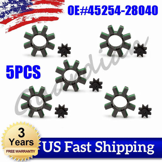 5-piece steering motor elastic coupling gear 45254-28040 suitable for Toyota for Avalon for Camry