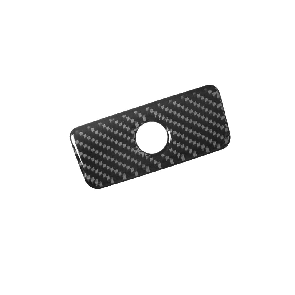 Carbon Fiber Glove Box Latch Handle Cover Trim for Dodge Durango 2014-2020
