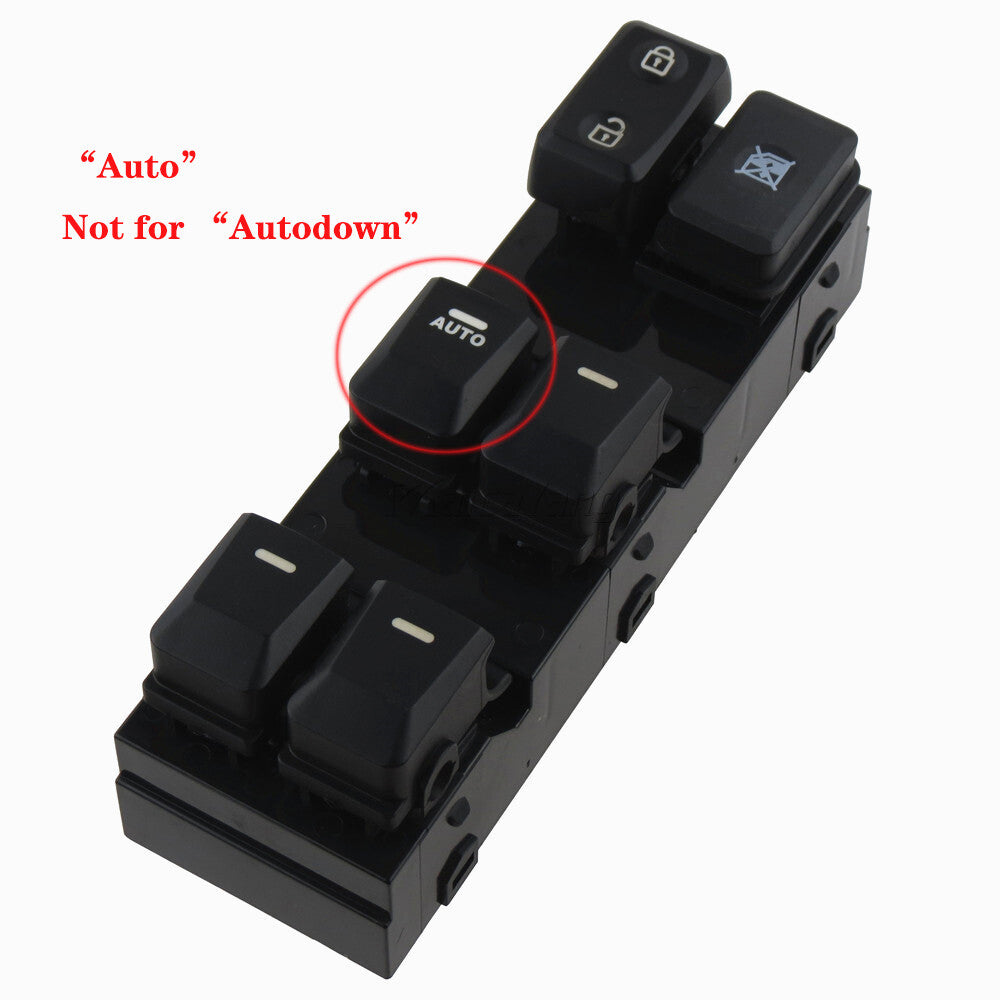 'Auto' Power Window Switch for KIA 2011 2012 2013 2014 2015-2016 n