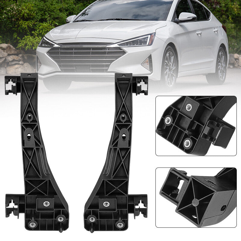 Pair Left Right Headlight Support Bracket For 2017-2020 for Hyundai for Elantra Sedan