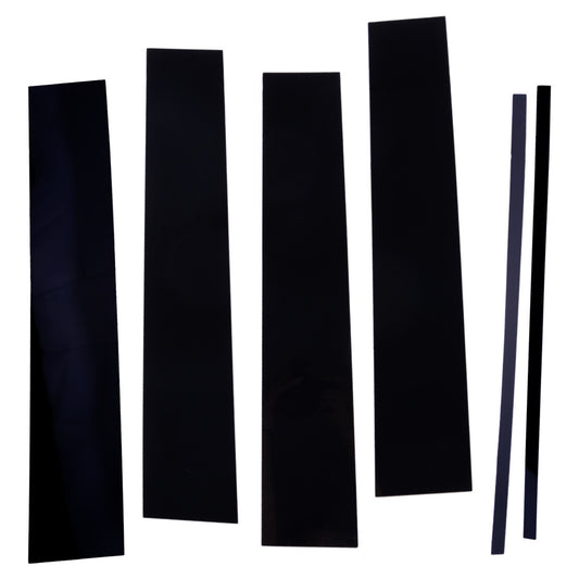 Door Window Pillar Post Cover Trim Gloss Black Fit for GMC for Yukon XL 2015-20 v