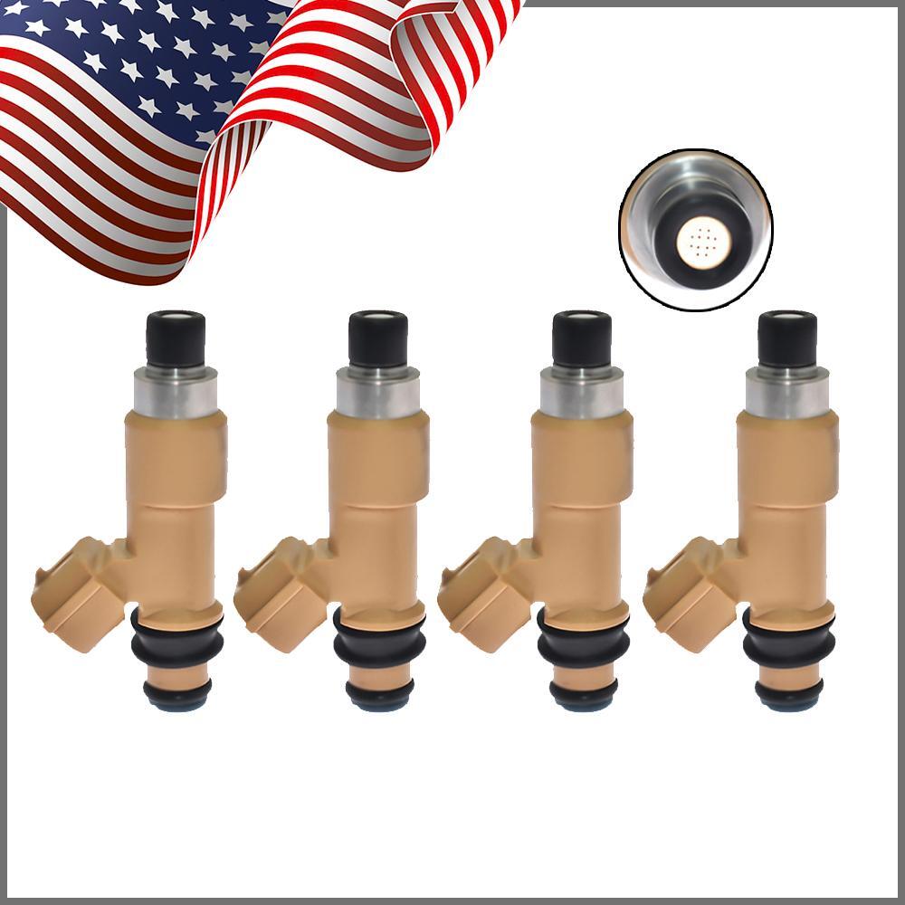 4PCS Fuel Injectors for Subaru Impreza ForesterLegacy Outback 2.5L 16611-AA680