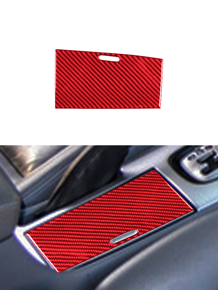 Carbon Fiber Left Side of Climate Control Cover For Sonic 2012-2016 v