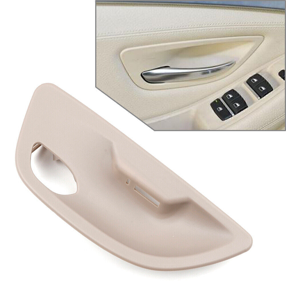 Left Side Door Handle Bowl Cover for BMW 5 Series F10 F11 2011-2017 off-white