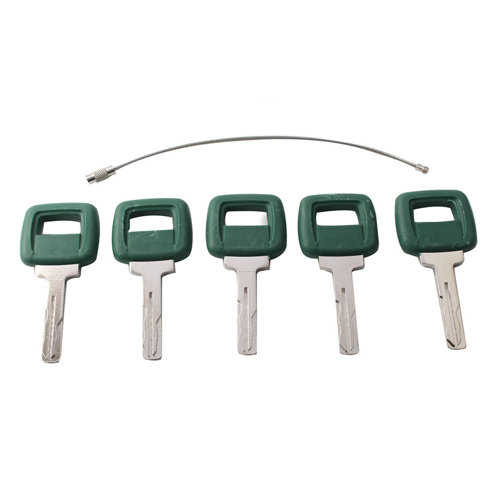 11039228 Ignition Keys 5PCS for Volvo Loader Haul Truck Heavy Equipment Q