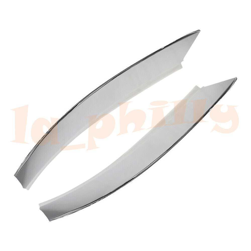 Front RH+LH Bumper Side Cover Trim Chrome for Maserati Quattroporte M156 17-22