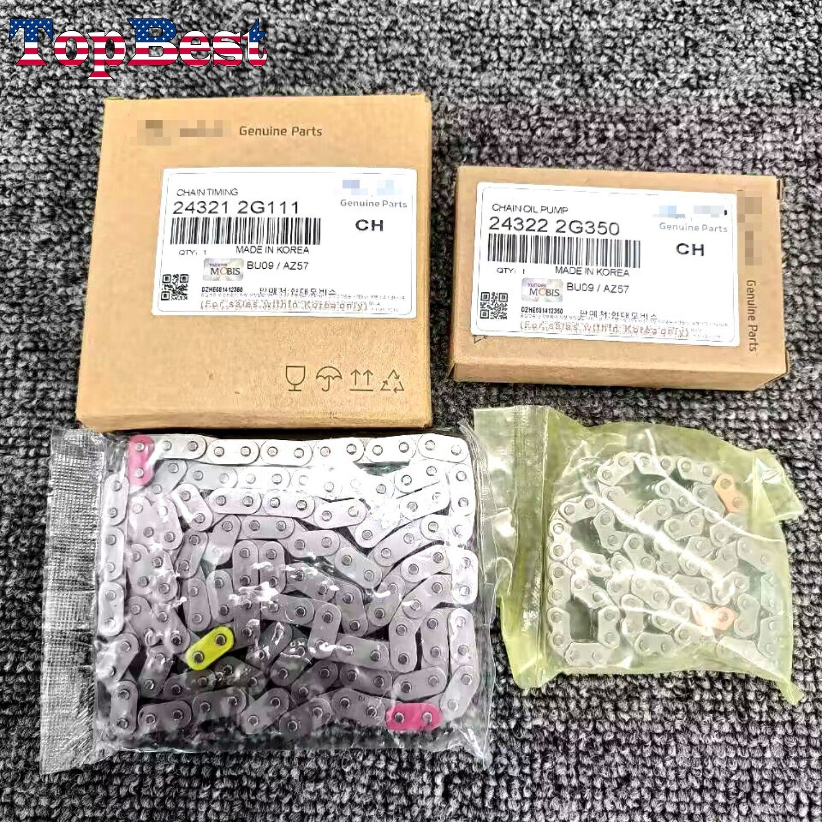 Equipment Manufacturer ( ) New Fully Timing Chain Kit for 2010-2014 for Hyundai Sonata and for Kia Optima 2.4L