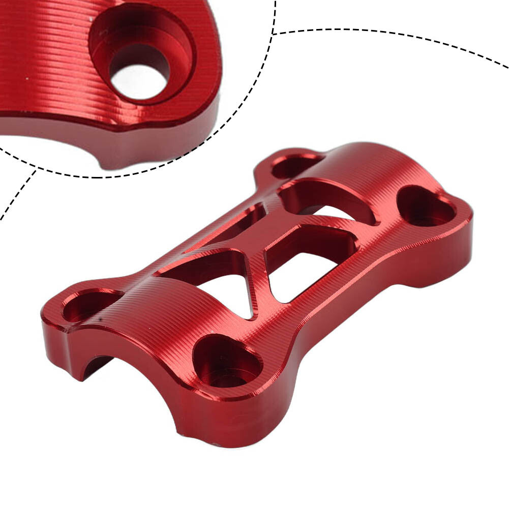 Handlebar Riser Mount Clamp Top Cover Red for Honda CB500X 2019-2022 2022
