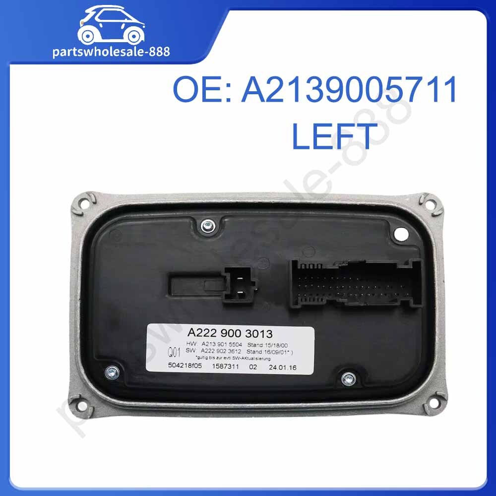 for Mercedes E Class W213 2016-20 E300 LED Headlight Ballast Control Module