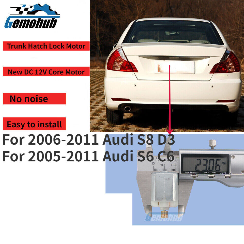 Electric Trunk Lock Latch Motor For 2006-2011 for Audi S8 D3 2005-2011 for Audi S6 C6