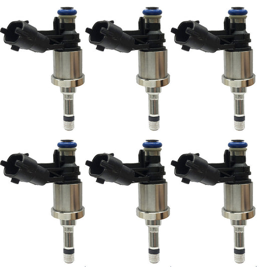 6-pack of new fuel injectors 12638530 for CAMARO TRAVERSE for GMC ACADIA CTS STS 3.6L V6