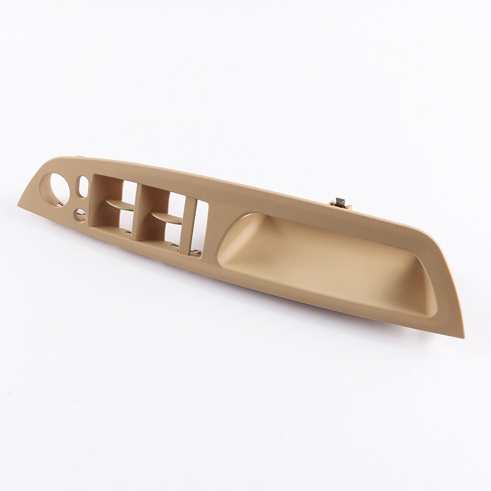 Left Front Door Window Switch Pull Strap Panel Cover Beige for BMW for X5 X6 E70 E71 Q