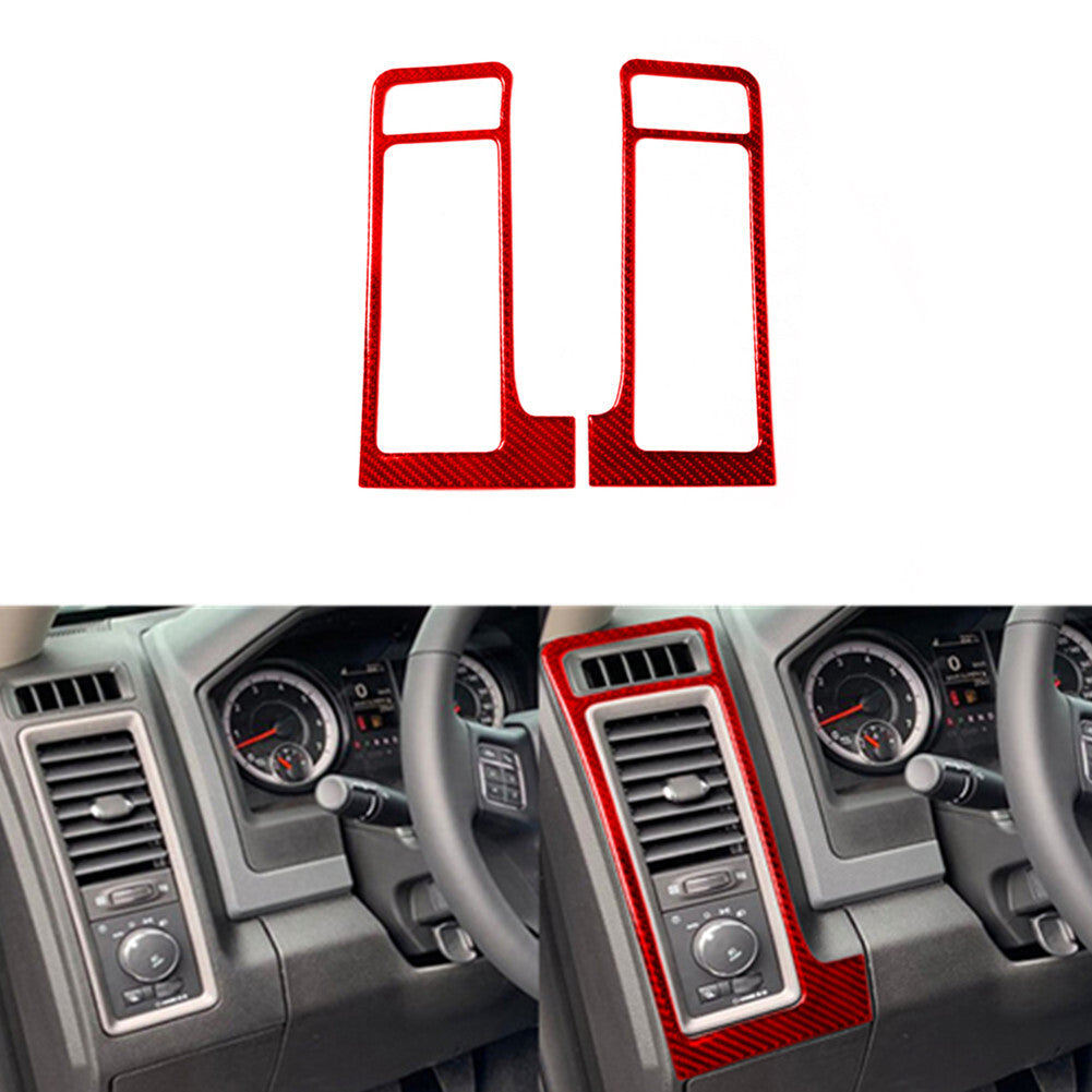 Carbon Fiber Watercup Panel Holder Trim Cover for for Subaru Forester 2005-2008 v