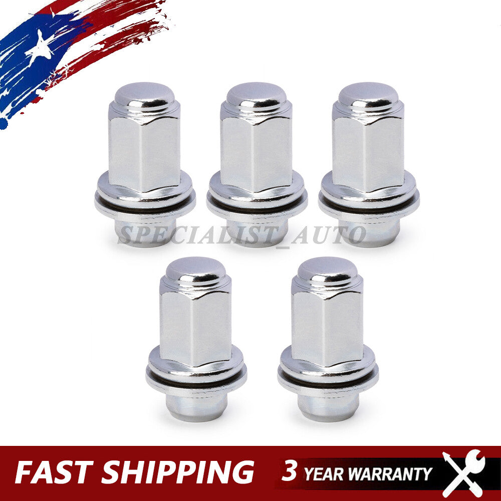 5PCS Wheel Lug Nut Fits for Toyota 4Runner 2009 2010 Limited 4.7L 90942-01058 Q