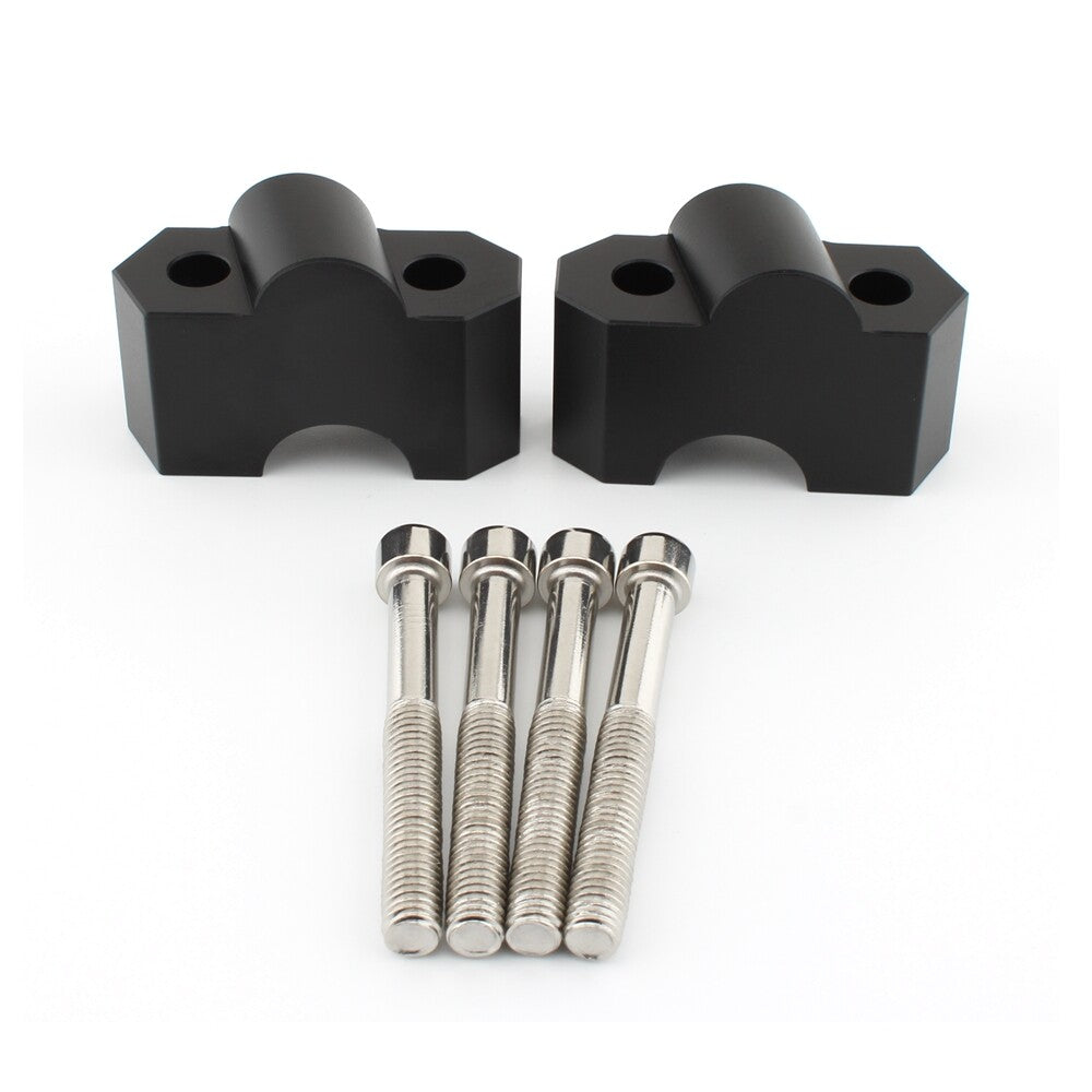 Motorcycle Aluminum Handlebar Riser Clamp for Kawasaki Z1000 2007-09 Z750 04-11