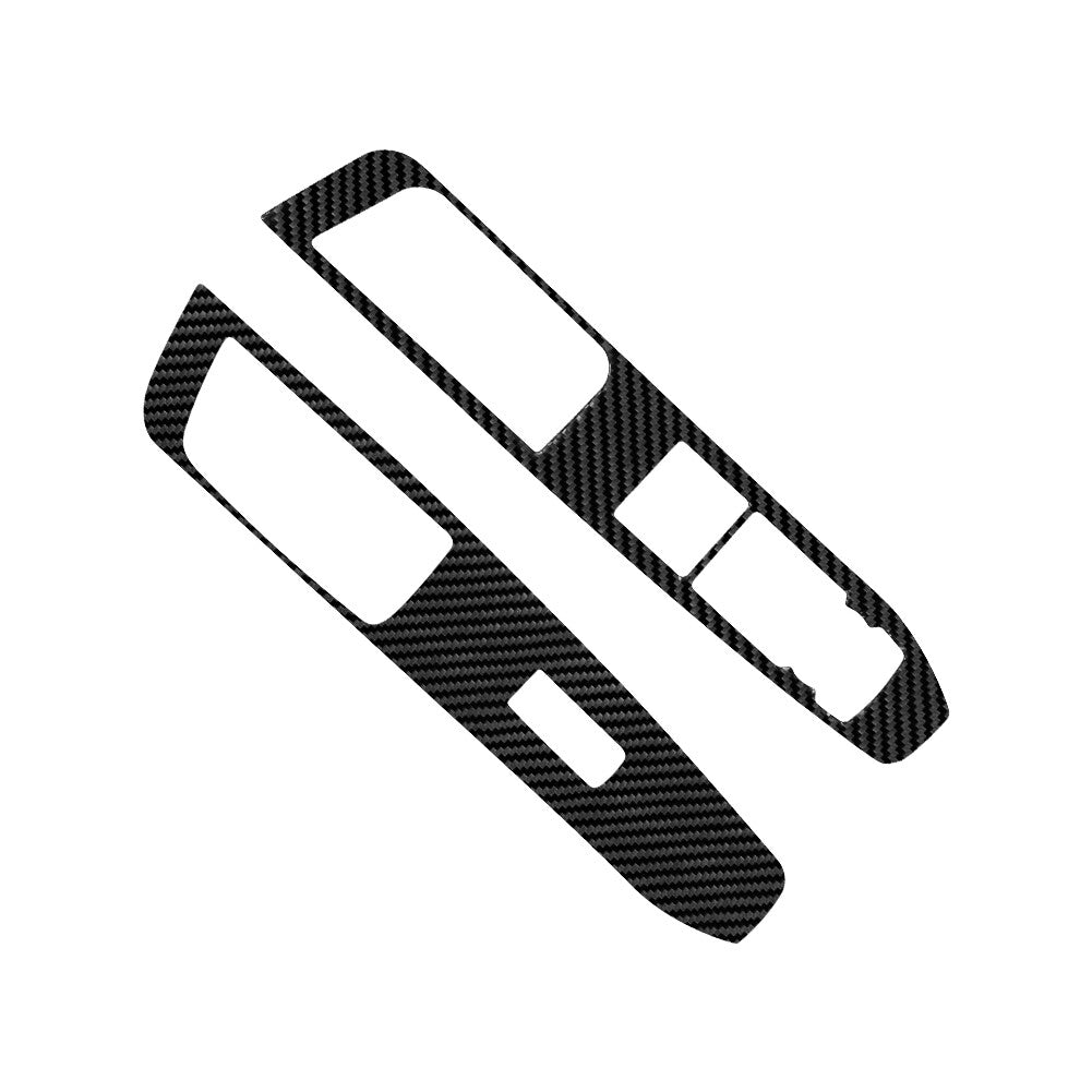 Carbon Fiber Door's Handrail Cover Trim for Land Cruiser Prado 2010-2018 v